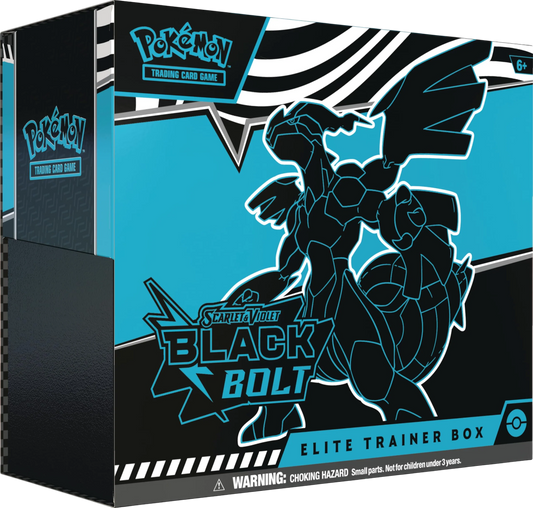 Black Bolt Elite Trainer Box Ingles (ETB)  - Scarlet & Violet: Pokemon TCG