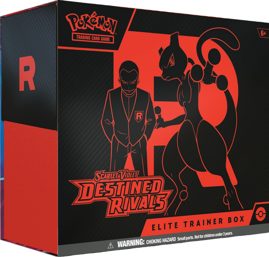 Destined Rivals Elite Trainer Box Ingles (ETB) - Scarlet & Violet: Pokemon TCG
