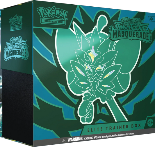 Twilight Masquerade Elite Trainer Box Ingles (ETB)  - Scarlet & Violet: Pokemon TCG