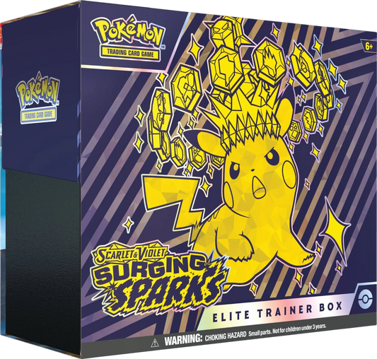 Surging Sparks Elite Trainer Box Ingles (ETB) - Scarlet & Violet: Pokemon TCG