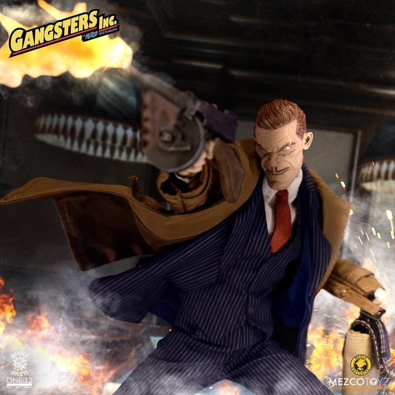 Franklin "Sparky" Foreman One:12 - Gangster Inc. Mezco Toyz Exclusive