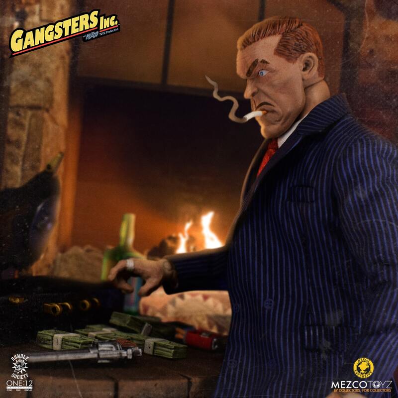 Franklin "Sparky" Foreman One:12 - Gangster Inc. Mezco Toyz Exclusive