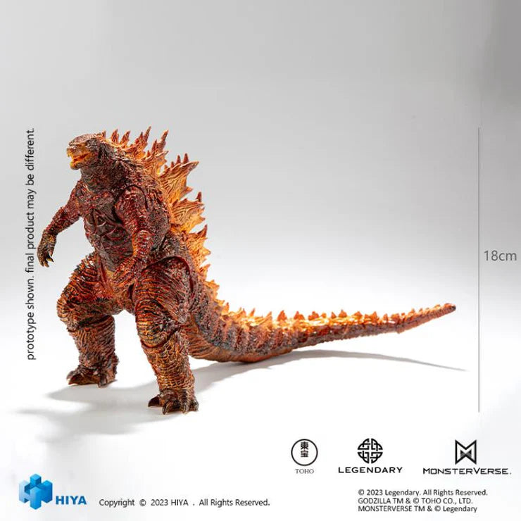 Burning Godzilla (Previews Exclusive) - Godzilla: King of the Monsters Exquisite Basic Series Hiya