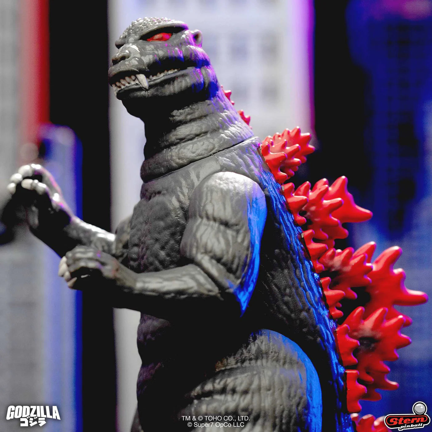 Godzilla '84 (70th Stern Pinball) - Toho ReAction Super7 SDCC 2025