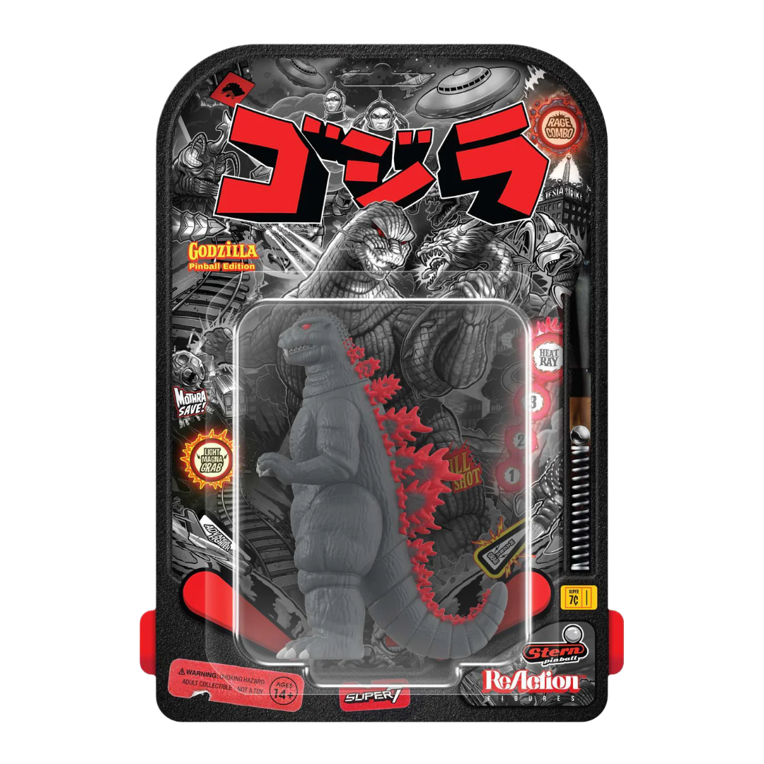 Godzilla '84 (70th Stern Pinball) - Toho ReAction Super7 SDCC 2025