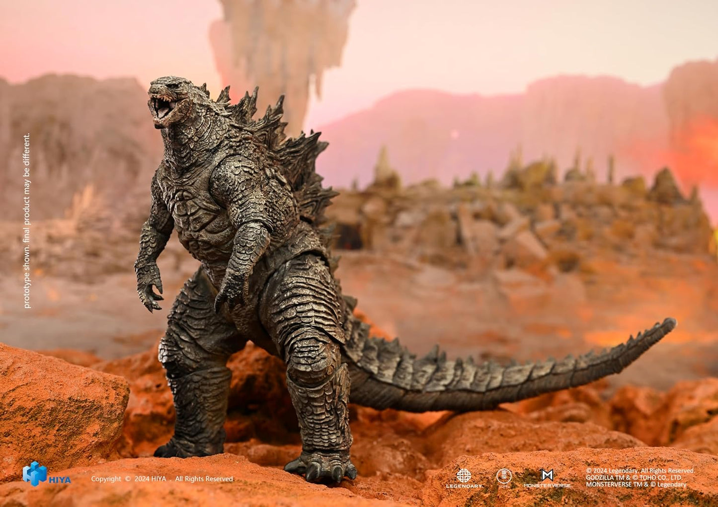 Godzilla Re-Evolved (Previews Exclusive) - Godzilla x Kong The New Empire Exquisite Basic Series Hiya (Copia)