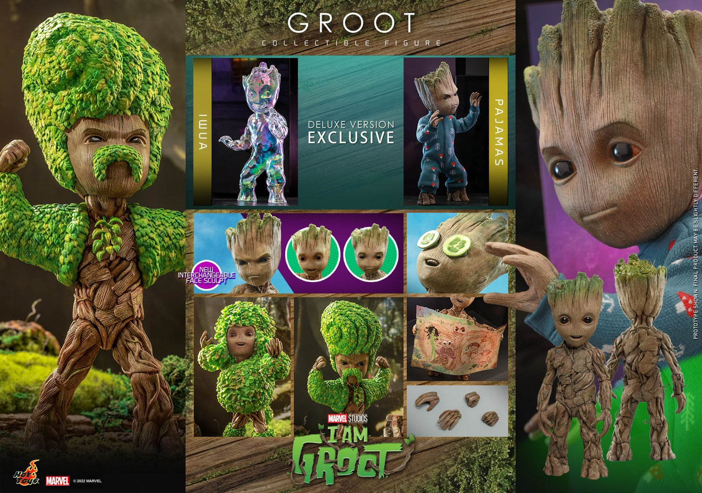 Groot Deluxe 1/6 - I am Groot Hot Toys