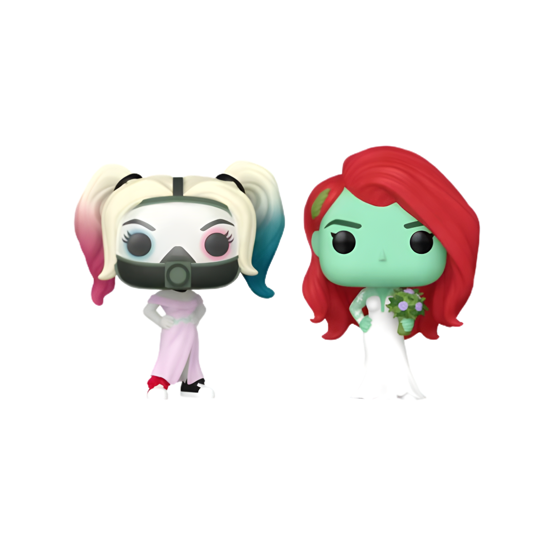 Harley Quinn and Poison Ivy Wedding 2 Pack EE Exclusive - Funko Pop! Heroes