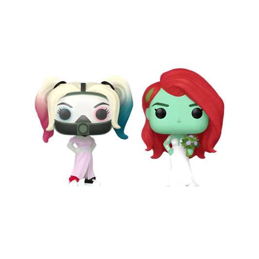 Harley Quinn and Poison Ivy Wedding 2 Pack EE Exclusive - Funko Pop! Heroes