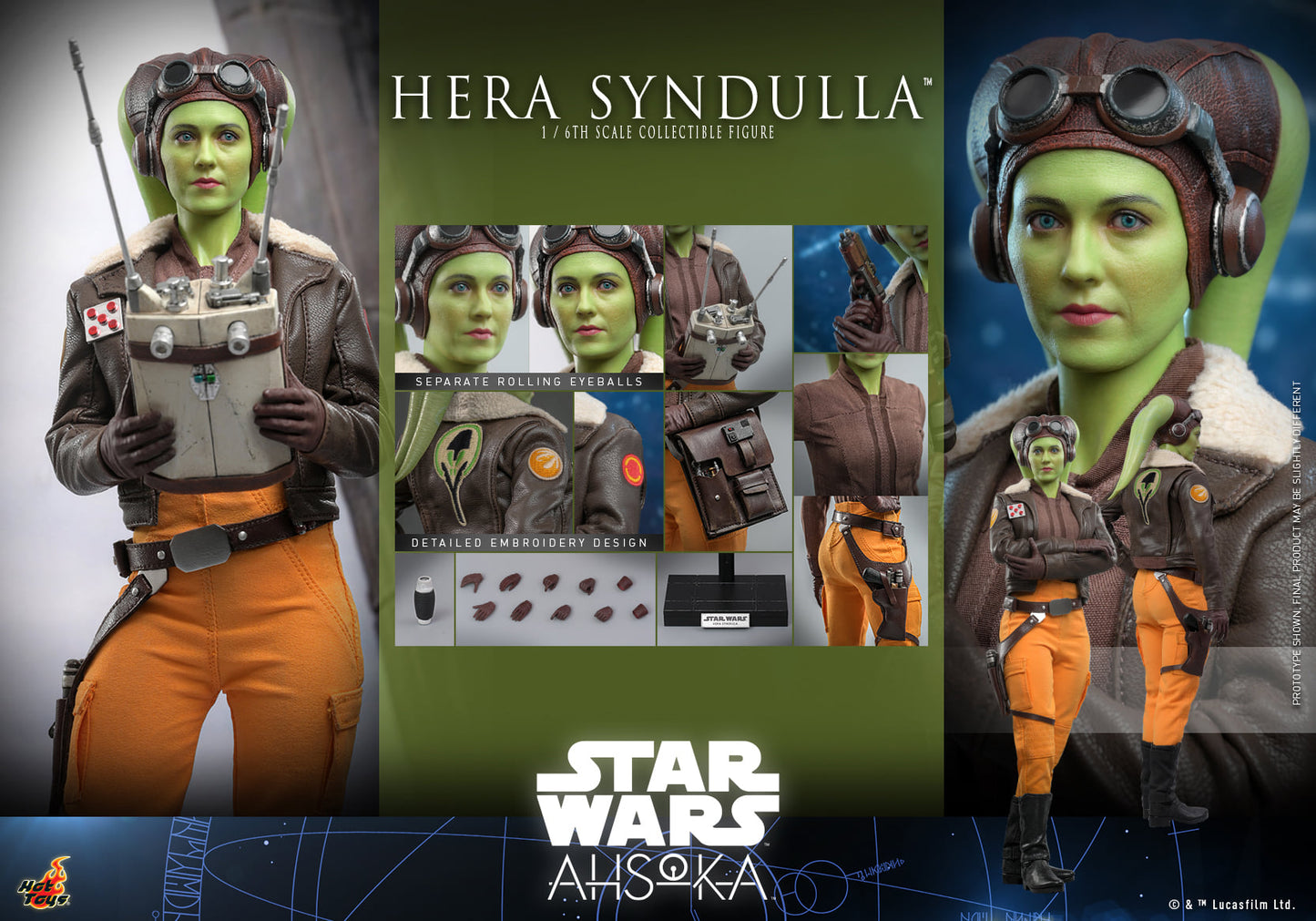 Hera Syndulla 1/6 - Star Wars: Ahsoka Hot Toys