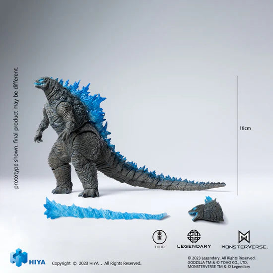 Heat Ray Godzilla Translucent Ver. (Previews Exclusive) - Godzilla vs Kong Exquisite Basic Series Hiya