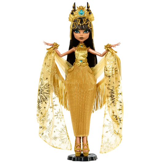 Howliday Cleo De Nile Doll (Winder Edition) - Monster High Mattel Creations