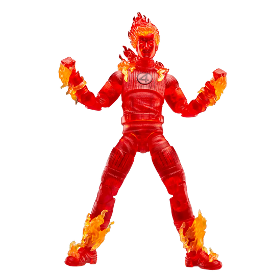 Human Torch - Fantastic 4 Four First Steps Hasbro Marvel Legends Series