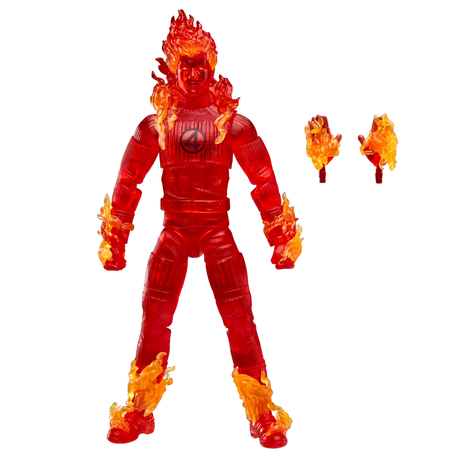 Human Torch - Fantastic 4 Four First Steps Hasbro Marvel Legends Series