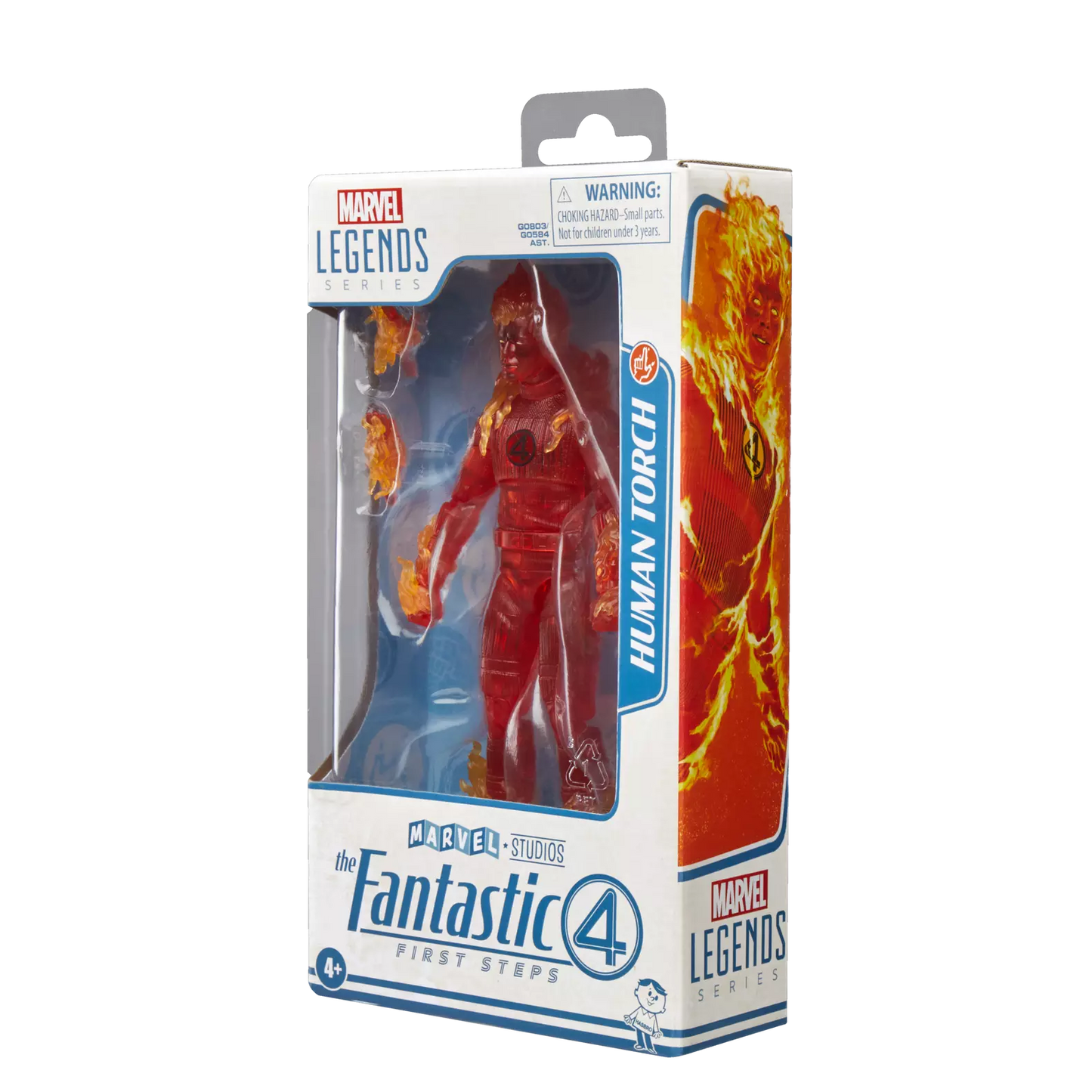 Human Torch - Fantastic 4 Four First Steps Hasbro Marvel Legends Series