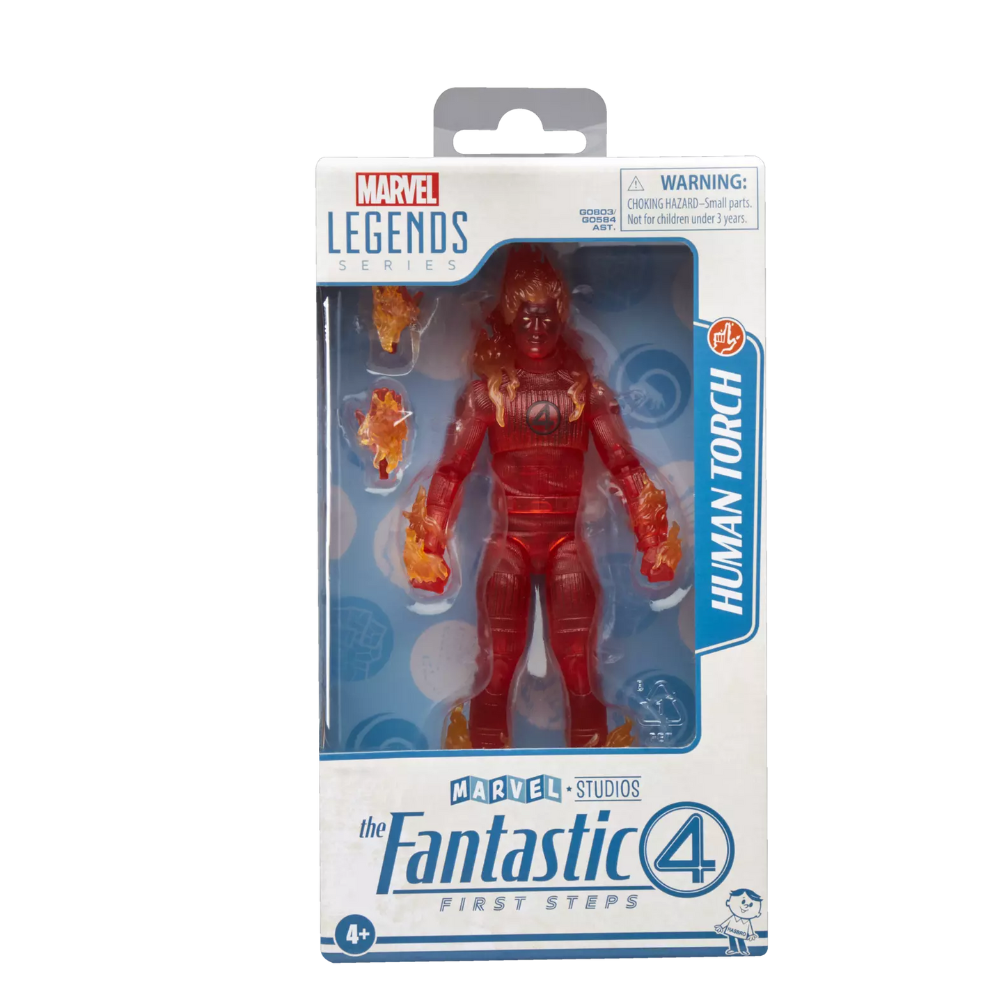 Human Torch - Fantastic 4 Four First Steps Hasbro Marvel Legends Series