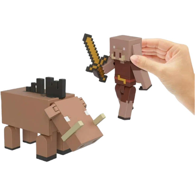 A Minecraft Movie Piglin Warrior 4 Action Figure Mattel Toys A Minecraft Movie Piglin Warrior 4 Action Figure Mattel Toys
