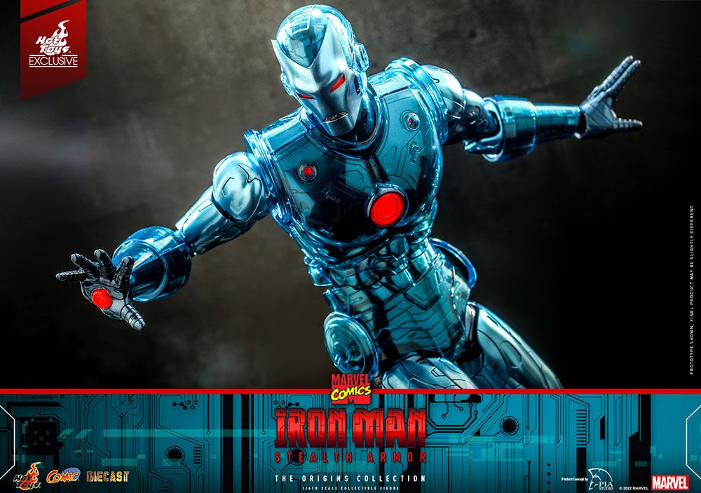 Iron Man Stealth Armor 1/6 - Marvel Comics Hot Toys The Origins Collection