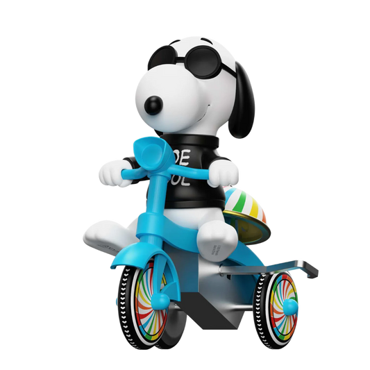 Joe Cool (Black w/ Blue Trike)  - Peanuts Super Cycles Super7 SDCC 2025