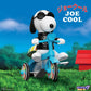 Joe Cool (Black w/ Blue Trike)  - Peanuts Super Cycles Super7 SDCC 2025