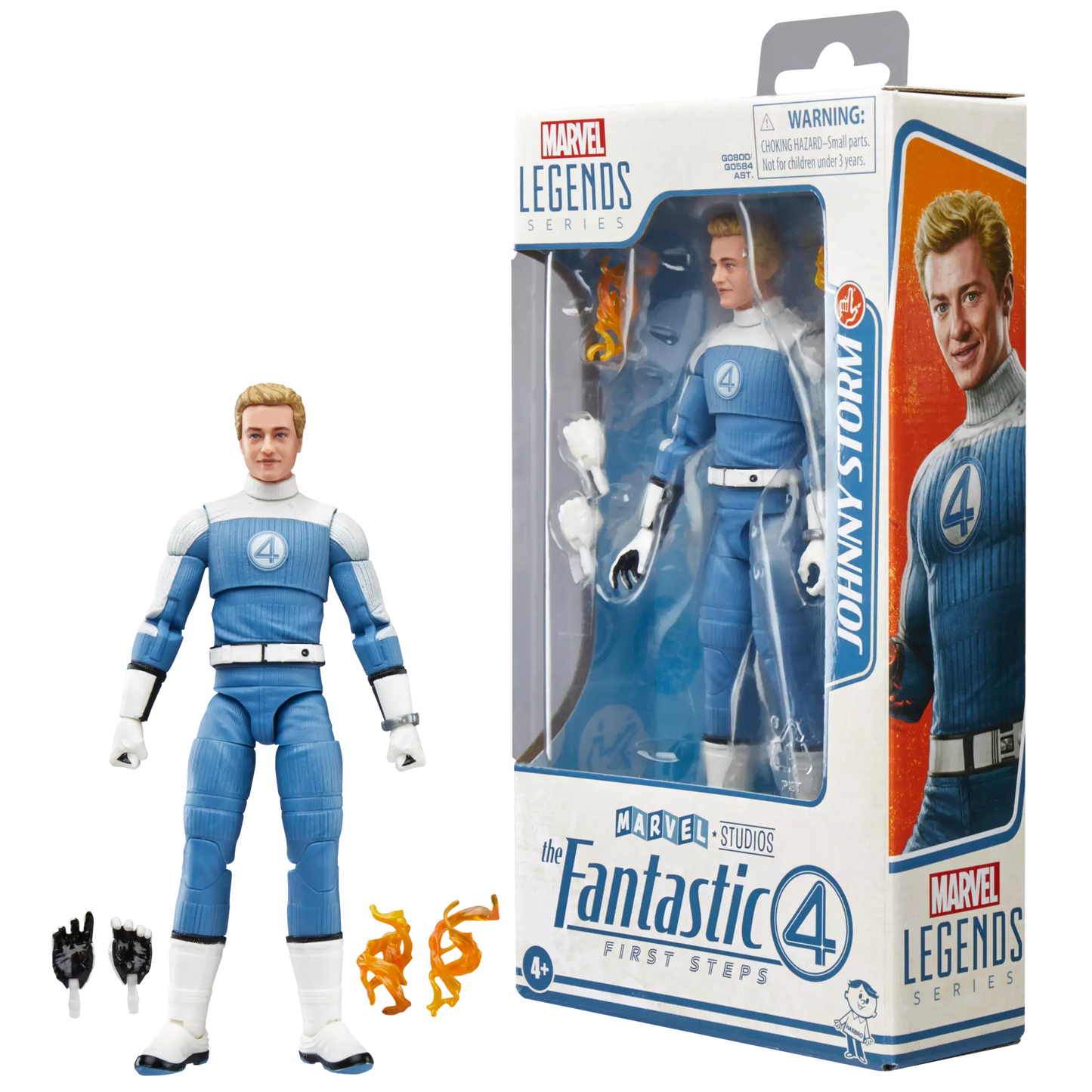Johnny Storm - Fantastic 4 Four First Steps Hasbro Marvel Legends Series