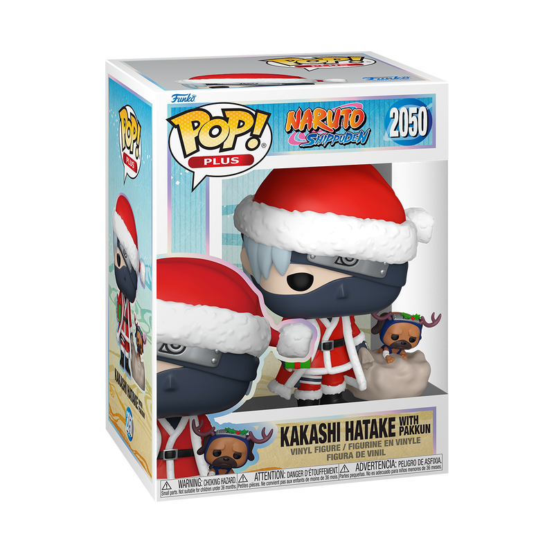 Kakashi Hatake with Pakkun (Holiday Outfit) 2050 - Funko Plus! Naruto Shippuden