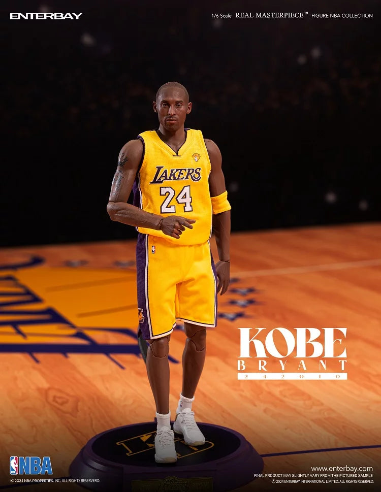 Kobe Bryant #24 1/6 - NBA Los Angeles Leakers Real Masterpiece Enterbay