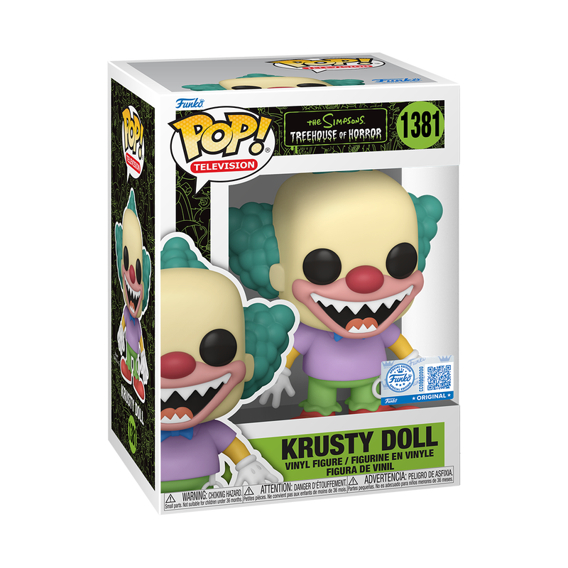 Krusty Doll 1381 (Special Edition) - Funko Pop! The Simpsons: TreeHouse of Horror