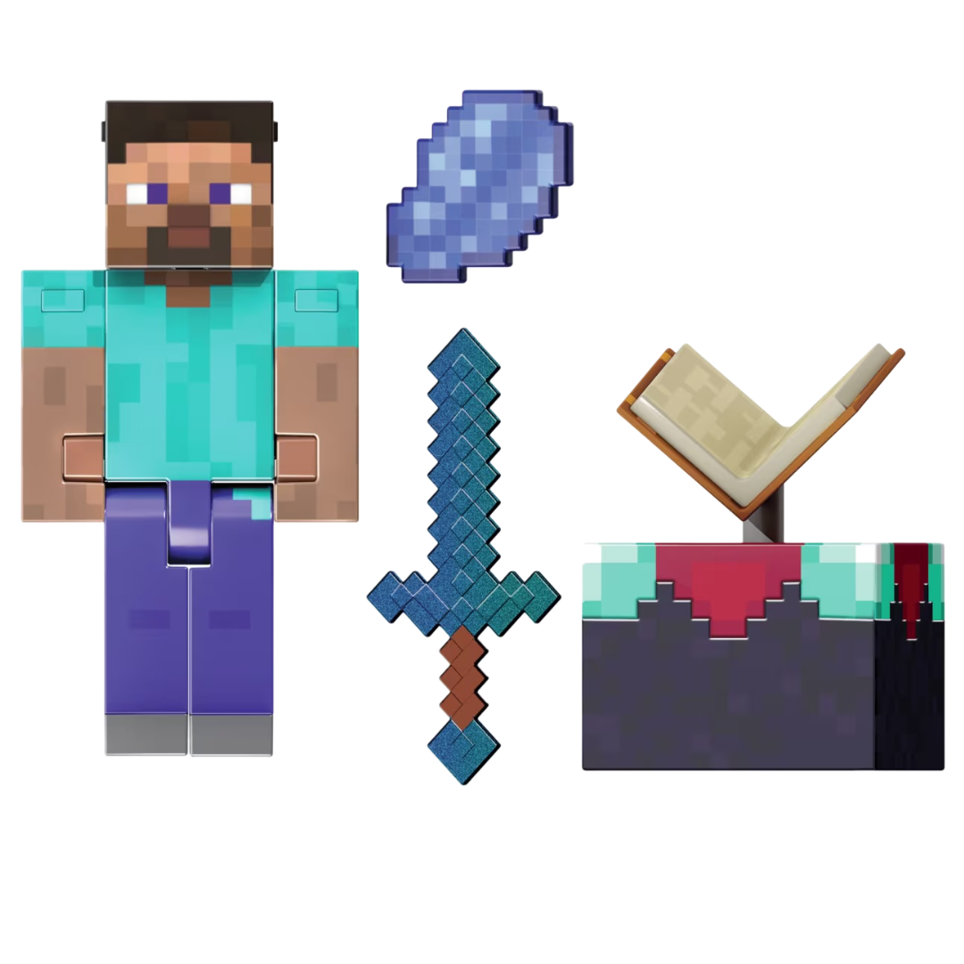 Steve - Minecraft Diamond Level Mattel