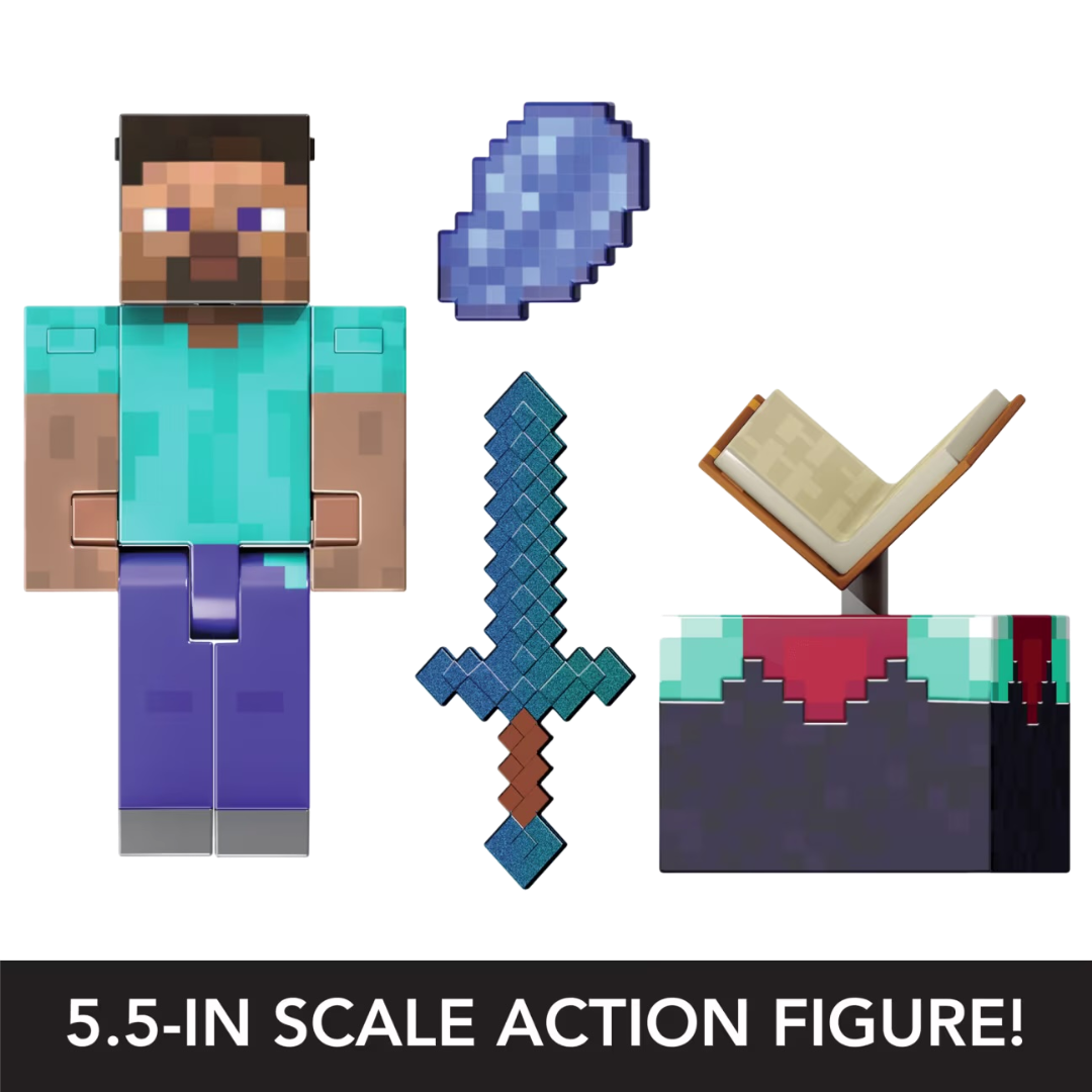 Steve - Minecraft Diamond Level Mattel