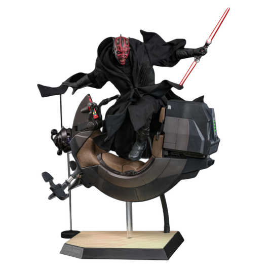 Darth Maul With Sith Speeder 1/6 - Star Wars Episode I: The Phantom Menace 25Th Anniversary Hot Toys