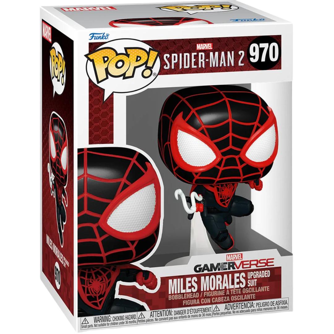 Miles Morales Upgrade Suit 970 - Marvel's Spider-Man 2 Funko Pop! GameVerse