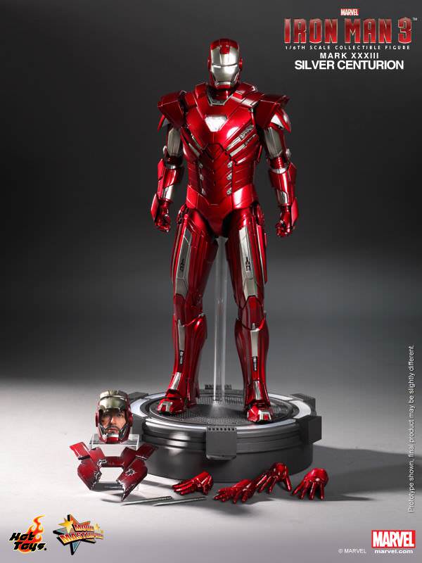 Silver Centurion Mark XXXIII 1/6 - Iron Man 3 Hot Toys