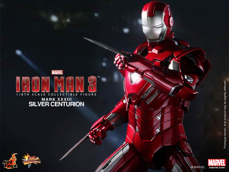 Silver Centurion Mark XXXIII 1/6 - Iron Man 3 Hot Toys