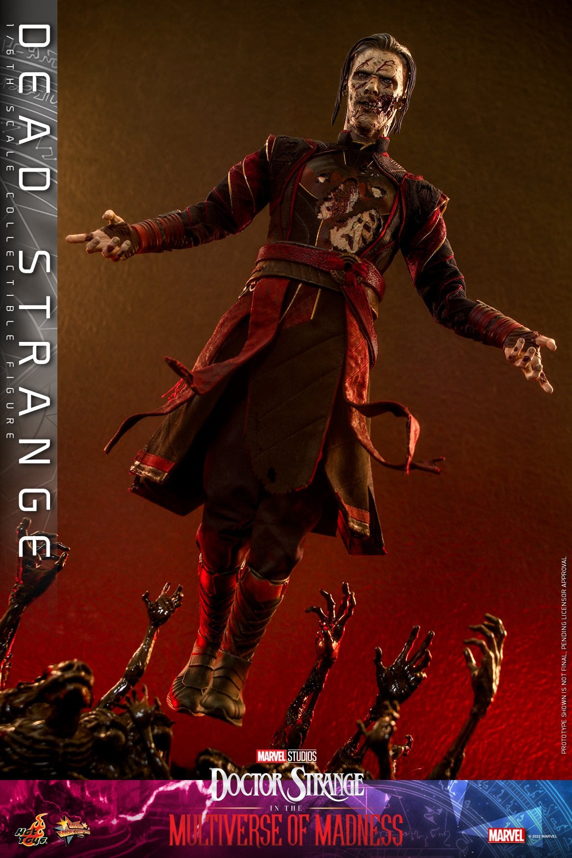 Dead Strange 1/6 - Doctor Strange: Multiverse of Madness Hot Toys