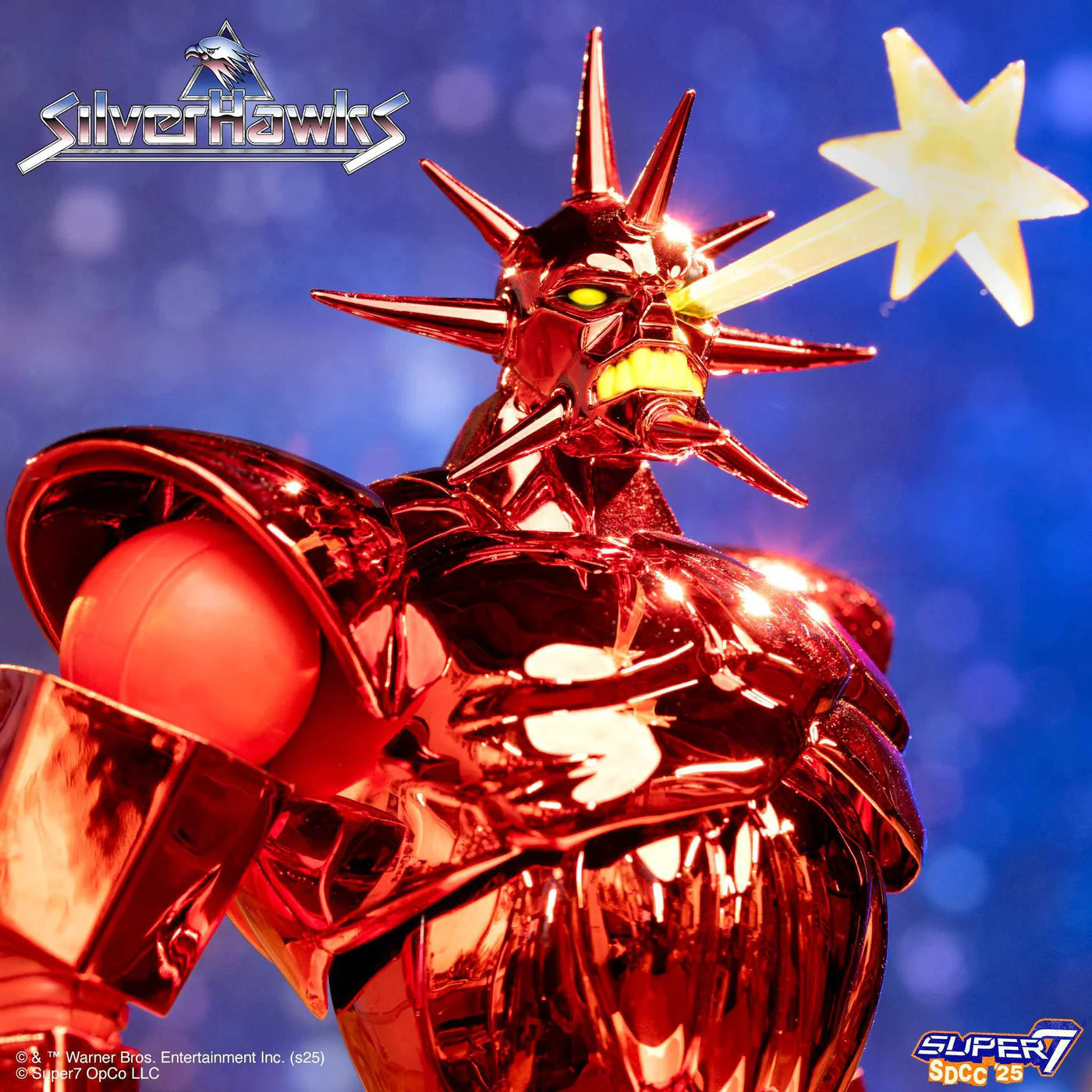 Mon*Star (Metallic Vac Metal) Ultimates! - SilverHawks Super7 SDCC 2025