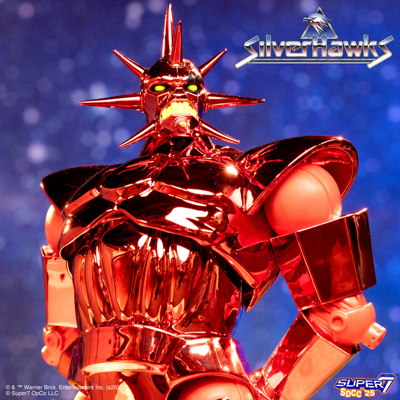 Mon*Star (Metallic Vac Metal) Ultimates! - SilverHawks Super7 SDCC 2025