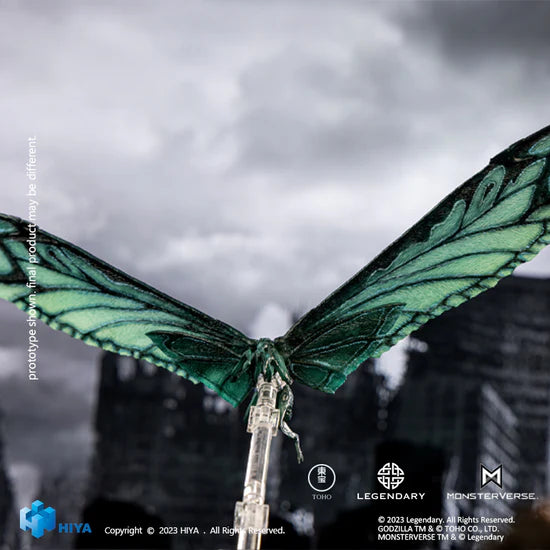 Mothra Emerald Titan Ver. (Previews Exclusive) - Godzilla King Of The Monsters Exquisite Basic Series Hiya