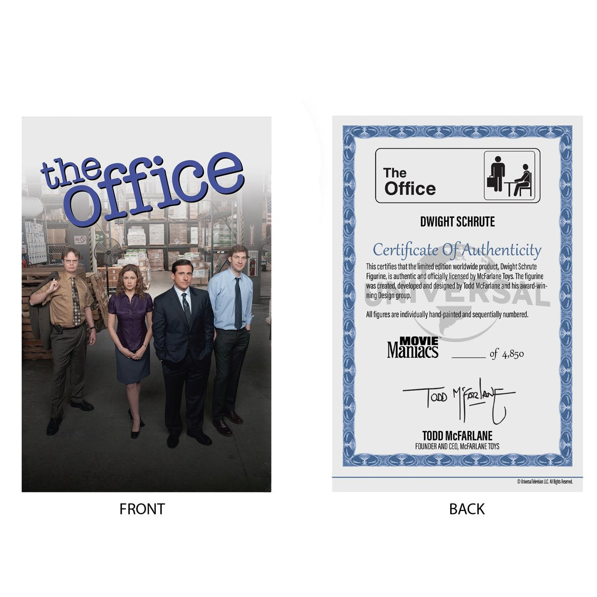 Dwight Schrute - Movie Maniacs: The Office McFarlane