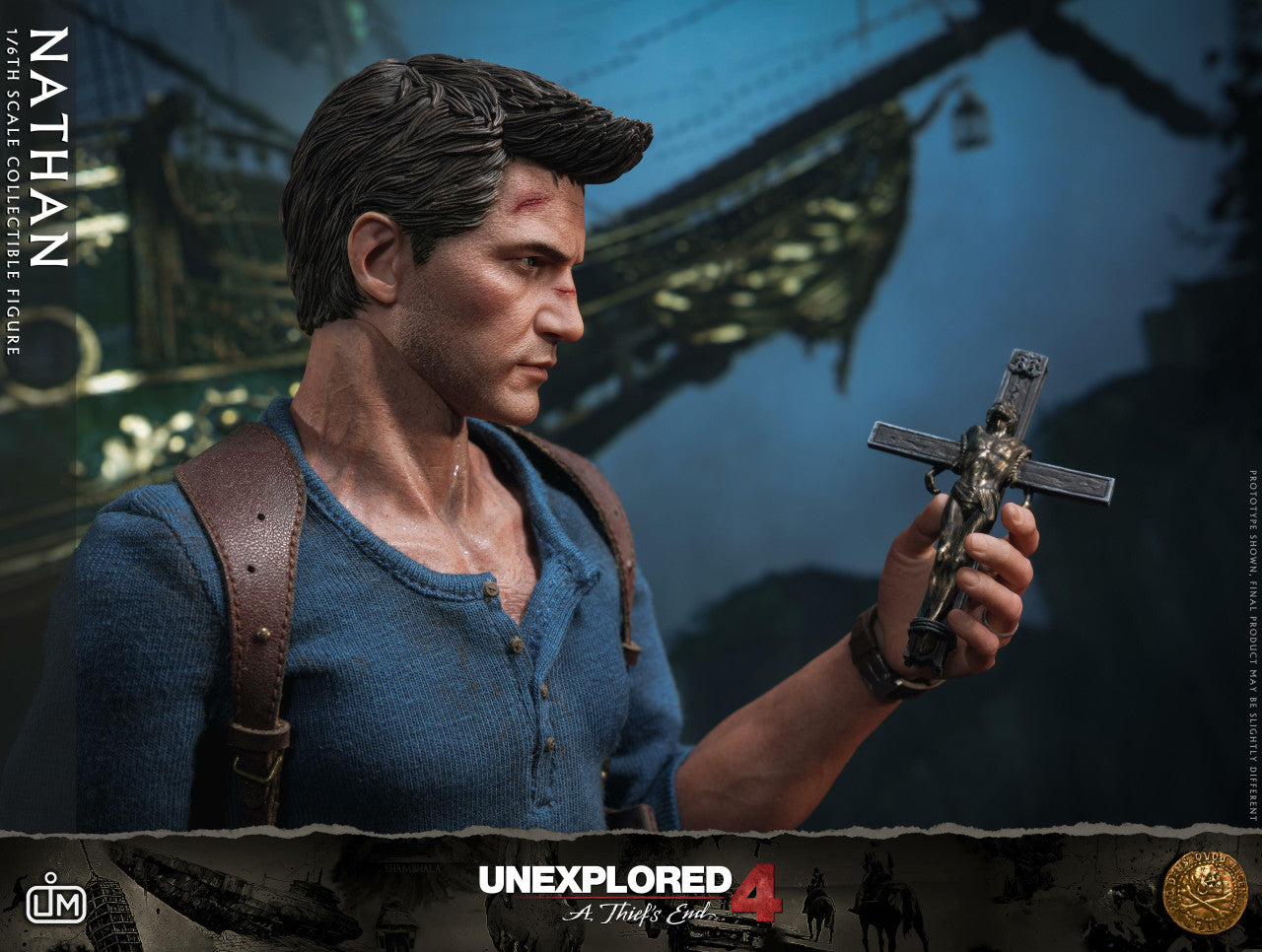 Nathan Drake (Reissue) 1/6 - Uncharted 4: a Thief's End Lim Toys