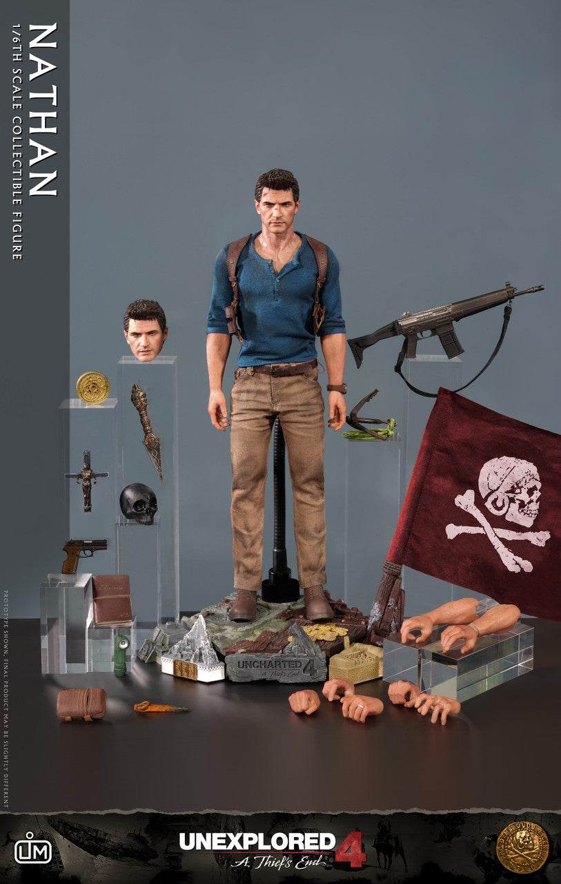 Nathan Drake (Reissue) 1/6 - Uncharted 4: a Thief's End Lim Toys