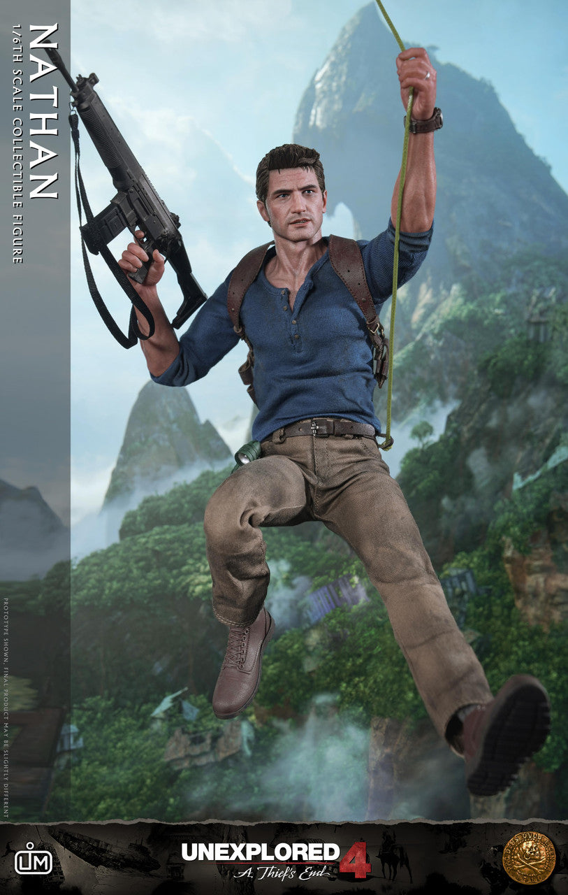 Nathan Drake (Reissue) 1/6 - Uncharted 4: a Thief's End Lim Toys