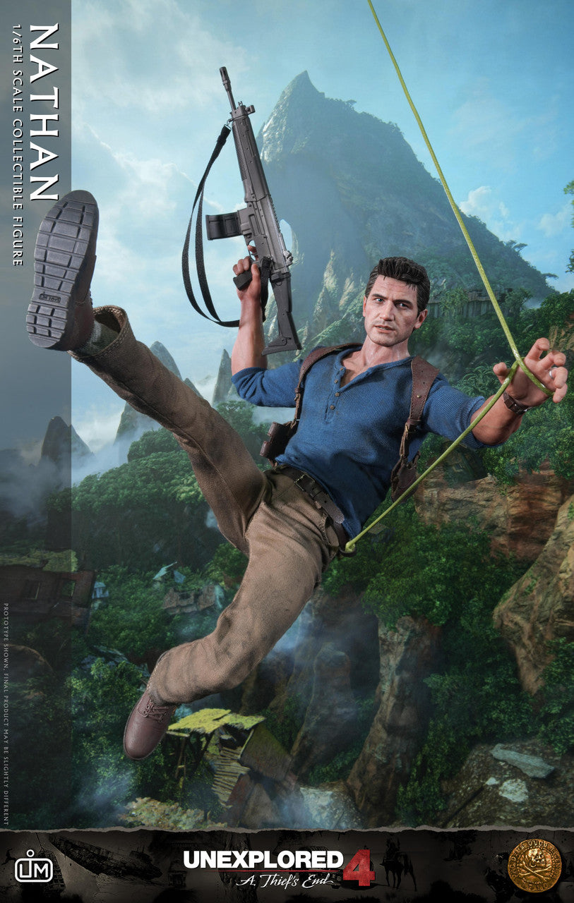 Nathan Drake (Reissue) 1/6 - Uncharted 4: a Thief's End Lim Toys