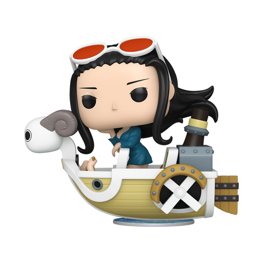 Nico Robin with Mini Merry II 132 (SDCC 2025) - Funko Pop! Deluxe Rides One Piece