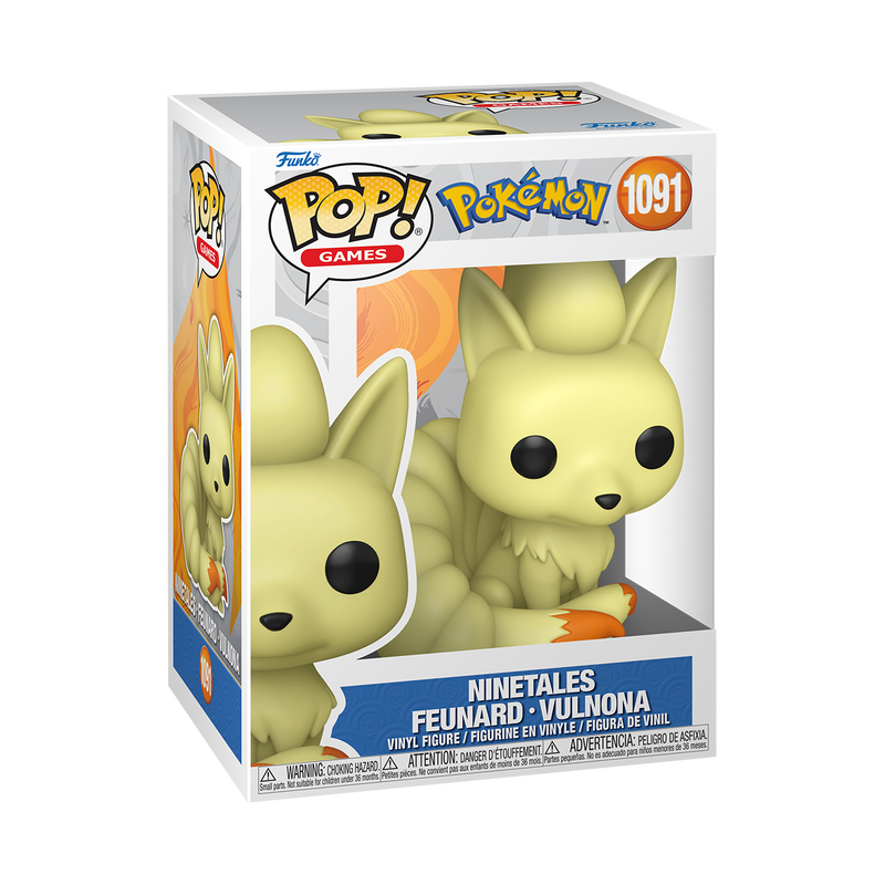 Ninetales 1091 - Pokemon Funko Pop! Games