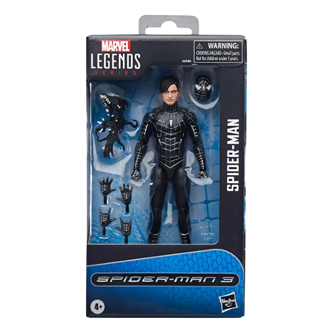 Spider-Man Black Suit - Spider-Man 3 Hasbro Marvel Legends Series
