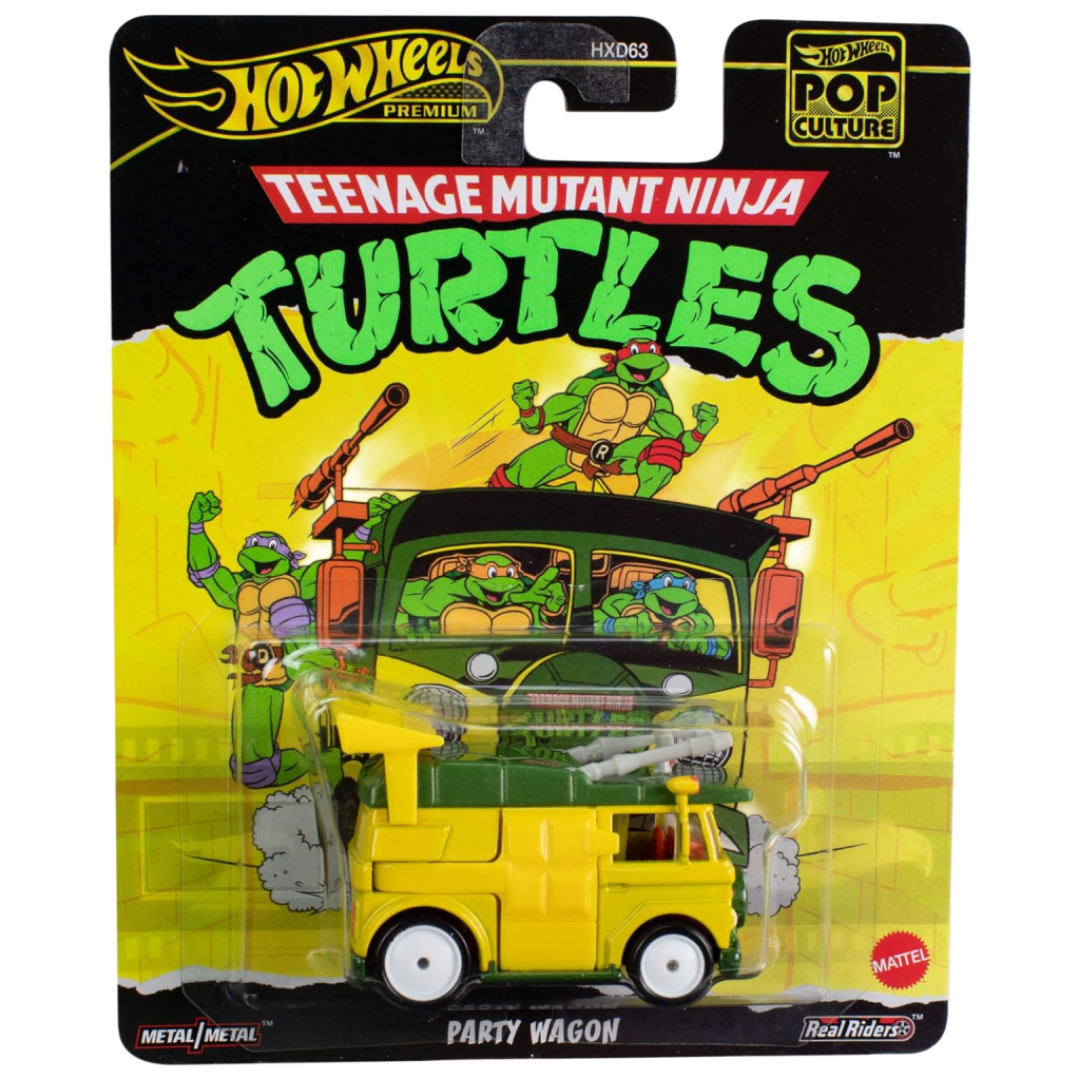 Party Wagon (2024) - Teenage Mutant Ninja Turtles Hot Wheels Premium Pop Culture