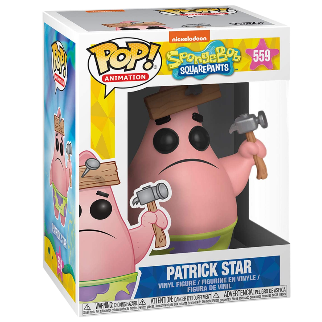 Patrick with Board 559 - Bob Esponja Funko Pop! Animation