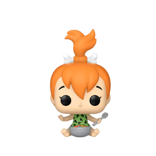 Pebbles Picapiedra con Cereal Fruty Pebbles 238 - Los Picapiedra Funko Pop! Animation