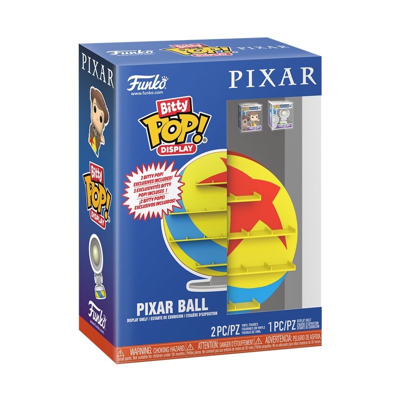 Display Pixar Ball - Pixar Funko Bitty Pop!
